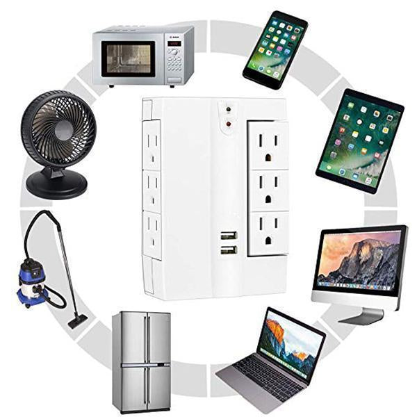 Lighteme Multifunktions-Wandstecker für Ablagefach (USA)