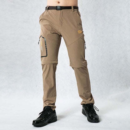 Lighteme Outdoor Quick Dry Pants &amp; Shorts – Stretch-Wanderhose mit zwei abnehmbaren Abschnitten