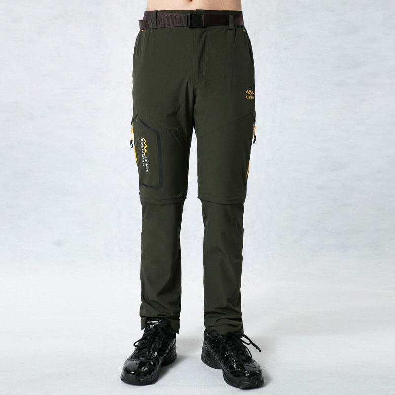 Lighteme Outdoor Quick Dry Pants &amp; Shorts – Stretch-Wanderhose mit zwei abnehmbaren Abschnitten