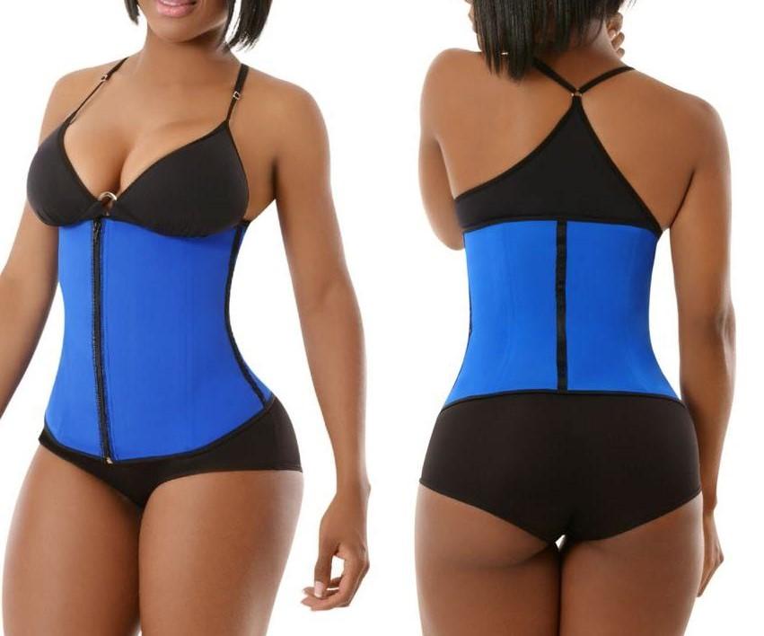 Lighteme Plus Size « Clip &amp; Zip » Waist Trainer - Body Shaper à 3 crochets et fermeture éclair ! 