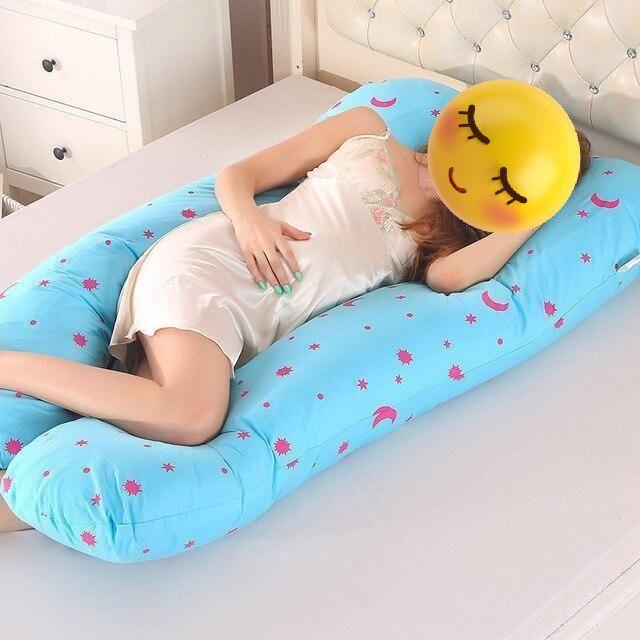 Coussin de grossesse Lighteme, coussin de maternité, coussin de corps en forme de U pour la grossesse