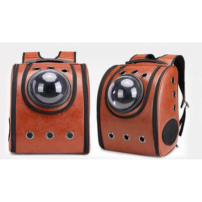 Sac à dos Lighteme en PU, capsule spatiale, petit chat (4 couleurs)