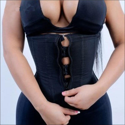 Lighteme Plus Size « Clip &amp; Zip » Waist Trainer - Body Shaper à 3 crochets et fermeture éclair ! 