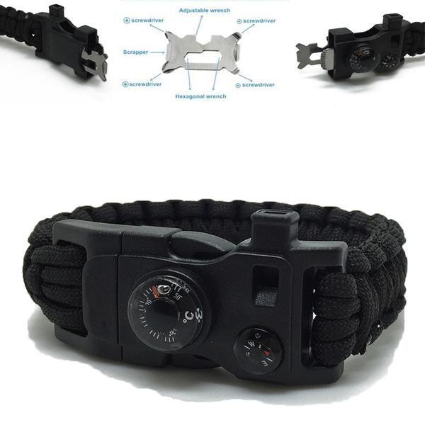 Lighteme Survival 15 in 1 Paracord-Armband