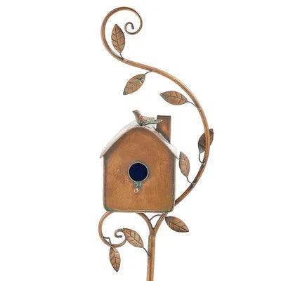 Nichoir en métal pour décoration de jardin Lighteme