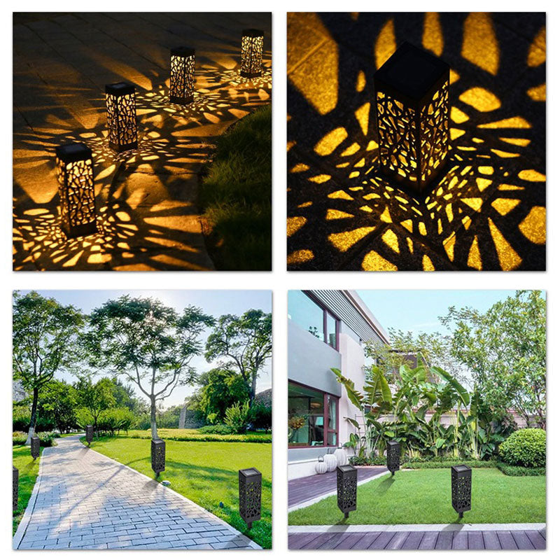 Lighteme 10-Lumen-Solar-Pollerleuchte mit Baum-Design, LED, 2er-Pack