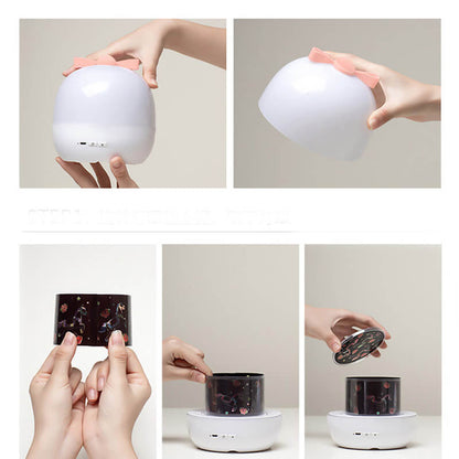 Lighteme Rotate Bow Knot Star Projector Lamp