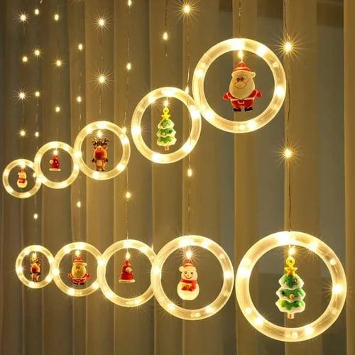 Anneaux/boules lumineux de décoration de Noël Lighteme