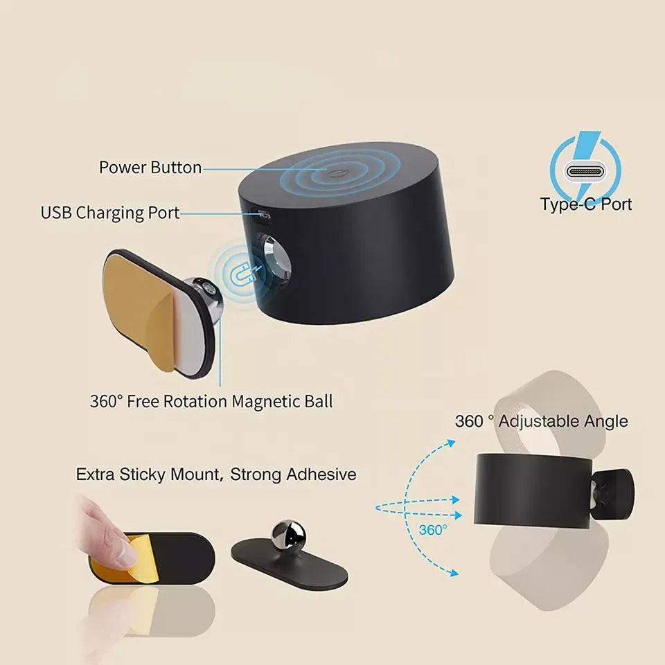 Lighteme Wall Beam 1+1 FREE | Kabellose wiederaufladbare Wandleuchte
