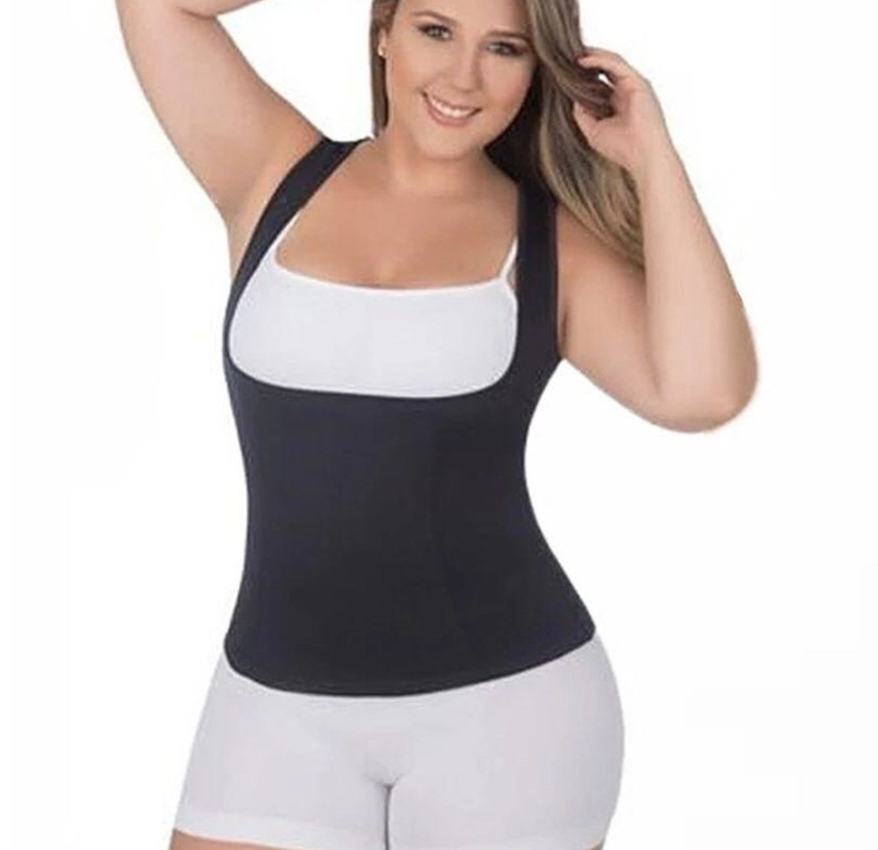 Débardeur sauna Lighteme grande taille - Abdominaux et taille amincissants 
