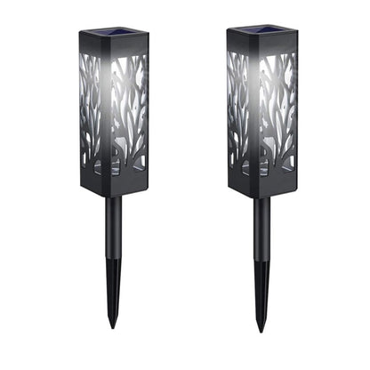 Lighteme 10-Lumen-Solar-Pollerleuchte mit Baum-Design, LED, 2er-Pack