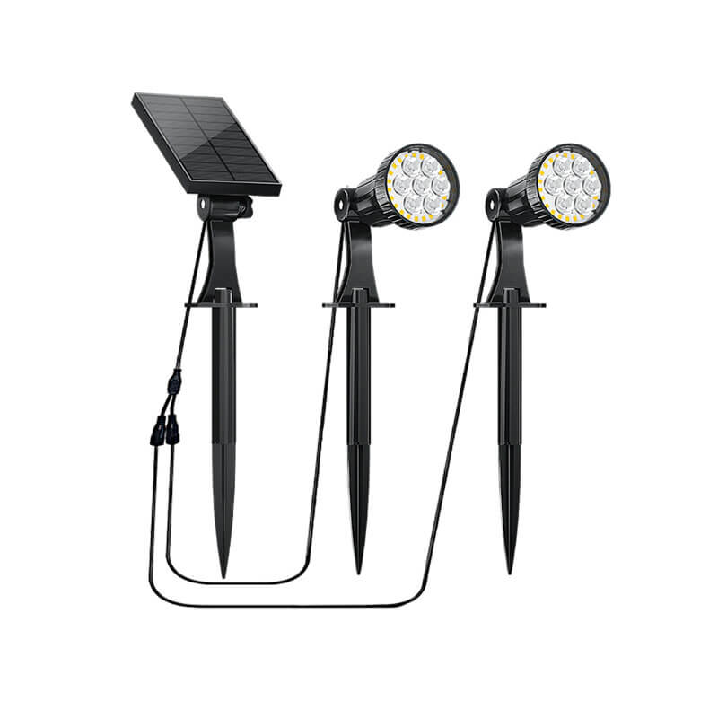 Lighteme LED 100-Lumen Solarstrahler 2er-Pack