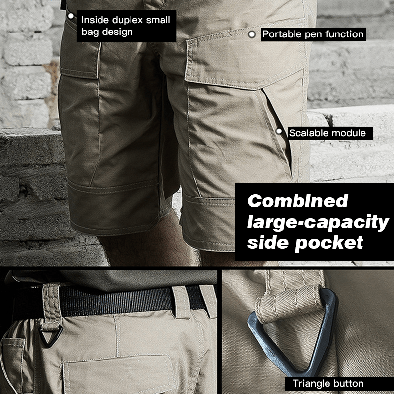 Lighteme Urban Pro wasserdichte taktische Shorts für Herren