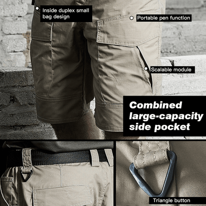 Lighteme Urban Pro wasserdichte taktische Shorts für Herren