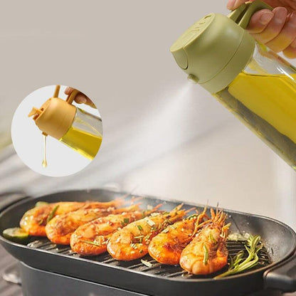 Atomiseur et distributeur d'huile 2 en 1 Lighteme