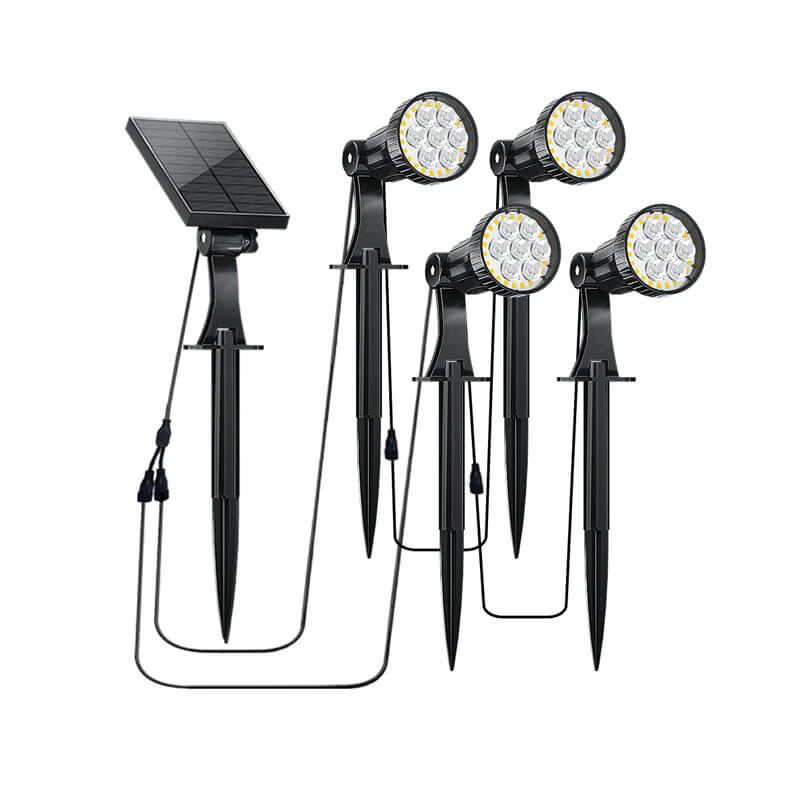 Lighteme LED 100-Lumen Solarstrahler 2er-Pack