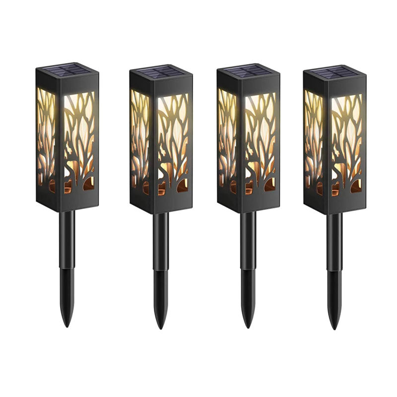 Lighteme 10-Lumen-Solar-Pollerleuchte mit Baum-Design, LED, 2er-Pack