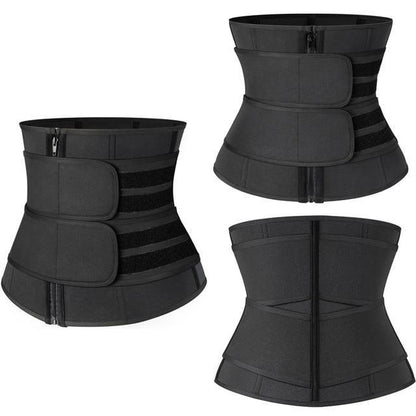 Ceinture de sudation à double sangle de compression Lighteme pour hommes - Brûlez la graisse du ventre !!