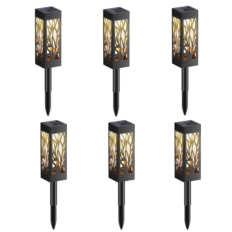 Lighteme 10-Lumen-Solar-Pollerleuchte mit Baum-Design, LED, 2er-Pack