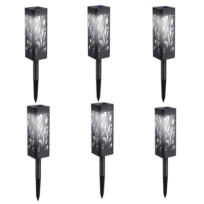 Lighteme 10-Lumen-Solar-Pollerleuchte mit Baum-Design, LED, 2er-Pack