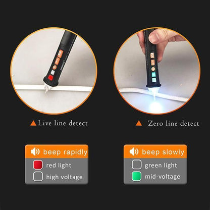 Lighteme AC/DC Voltage Test Pencil, 12V/48V-1000V Voltage Sensitivity Electric Compact Pen