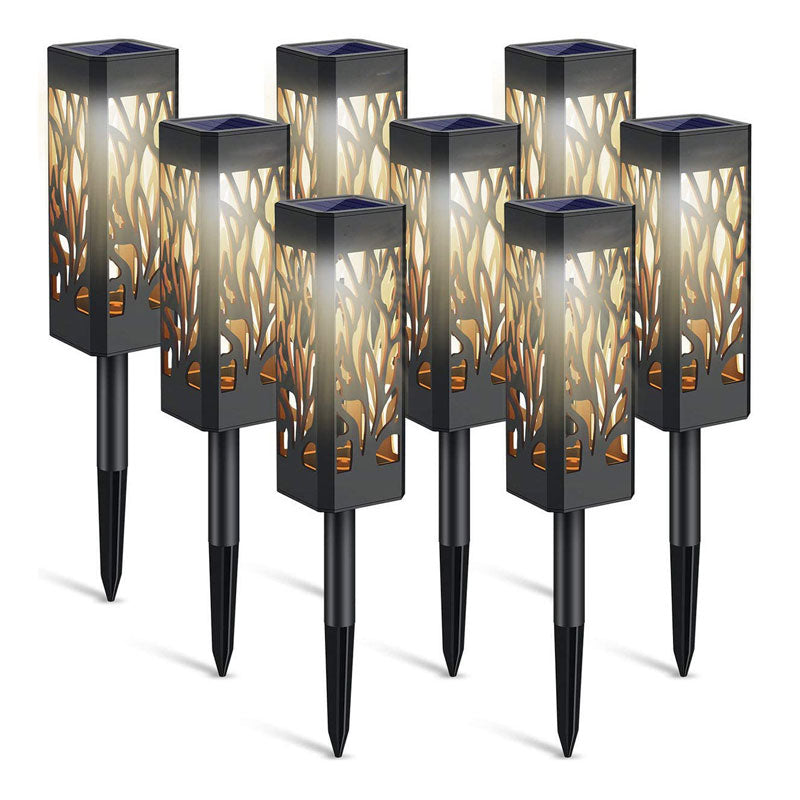 Lighteme 10-Lumen-Solar-Pollerleuchte mit Baum-Design, LED, 2er-Pack