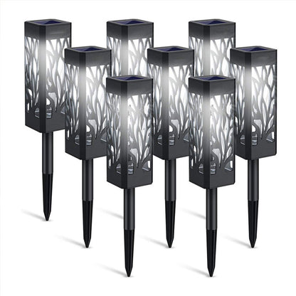 Lighteme 10-Lumen-Solar-Pollerleuchte mit Baum-Design, LED, 2er-Pack