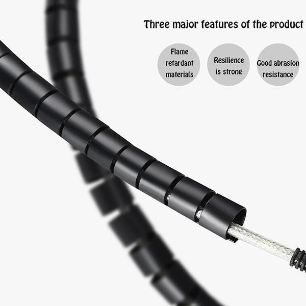 Lighteme Kabel- und Datenleitungsschutzschlauch (3 Farben &amp; 4 Ausführungen)