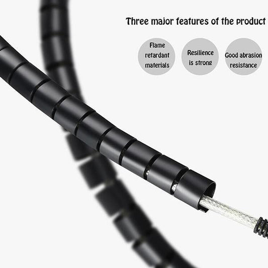 Lighteme Kabel- und Datenleitungsschutzschlauch (3 Farben &amp; 4 Ausführungen)