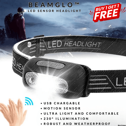 Lighteme LED Sensor Scheinwerfer USB Aufladbar