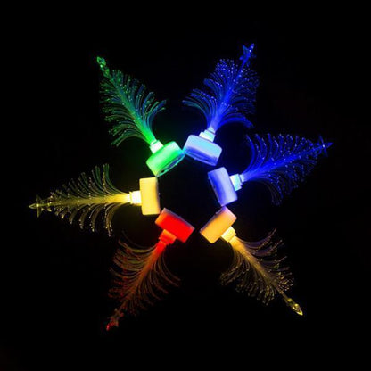Lighteme Glowing Fiber Optic Christmas Tree