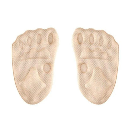 (1 paire + 1 paire gratuite) Lighteme Care Foot - Coussinets auto-adhésifs pour chaussures d'avant-pied 