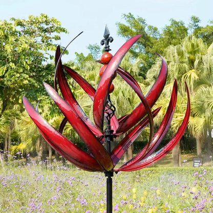 Fleurs Lighteme tournant dans le vent Jouets éoliens