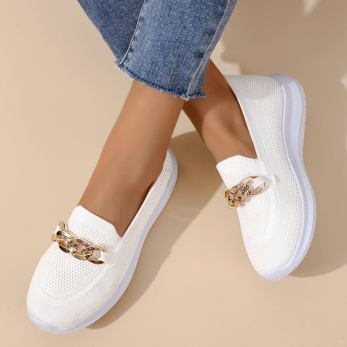 Lighteme Slipper mit Kette für Damen