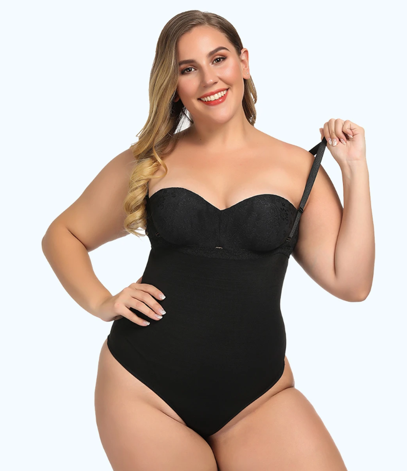 Lighteme Body string sexy grande taille gainant la taille et le ventre