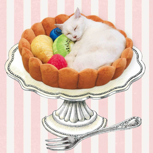 Lighteme Cat Fruit Tart Bed