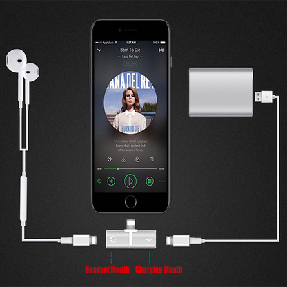 Lighteme Lightning-Adapter für iPhone (5 Farben)