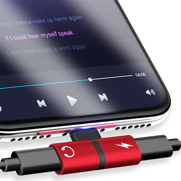 Lighteme Lightning-Adapter für iPhone (5 Farben)