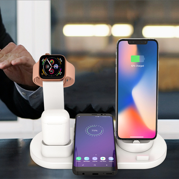 Lighteme Multifunktionales 4-in-1-Wireless-Ladegerät (2 Farben)