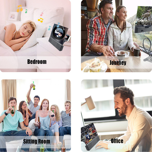 Lighteme Bluetooth-Audio-Handy-Bildschirmverstärker