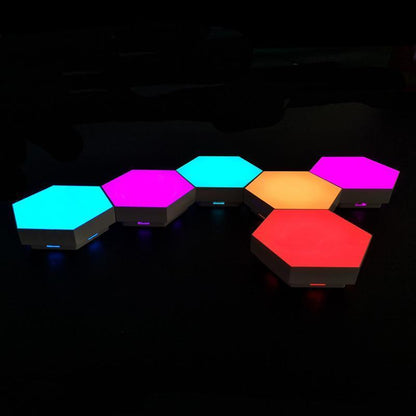 Then simply display on any surface or wall with the included sticky pads or with nails