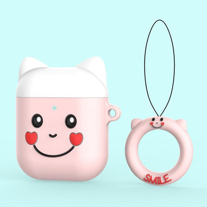Lighteme AirPods Schutzhülle mit niedlichem Cartoon-Motiv (6 Farben)
