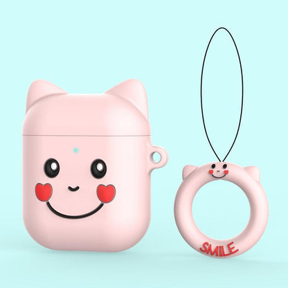 Lighteme AirPods Schutzhülle mit niedlichem Cartoon-Motiv (6 Farben)