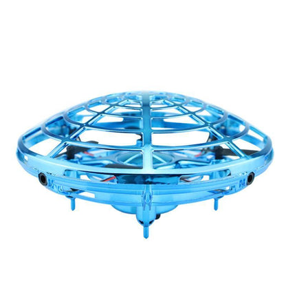 Four propellers ensure that it flies stably and keeps the balance in the air,