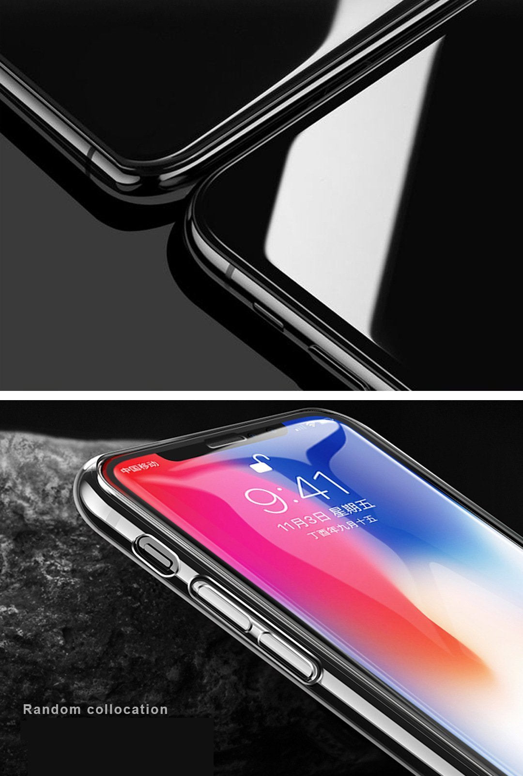Lighteme 9D Curved-edge iPhone Screen Protector (3 colors)