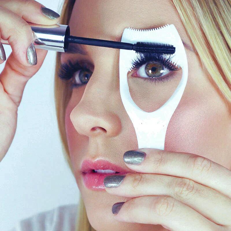 Lighteme 3-in-1 Wimpernwerkzeug Mascara Shield Applikator