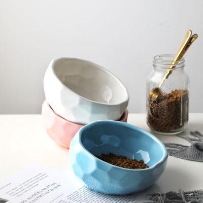 Gamelle en céramique pour animaux de compagnie de style nordique Lighteme