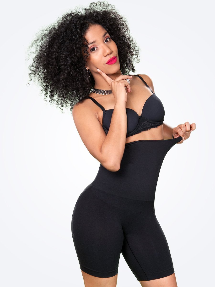 Lighteme Bauchkontrolle mit hoher Taille &amp; Body Shaper &amp; Po-Lifter 