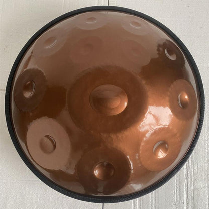 Lighteme Handmade Custom HandPan Drum E La Sirena Scale 22 Inch 9/10/12 Notes Stainless Steel Hang Drum
