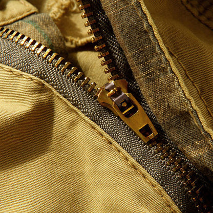 Lighteme Herren Multi Pocket Stilvolle Cargo Shorts, Wandershorts